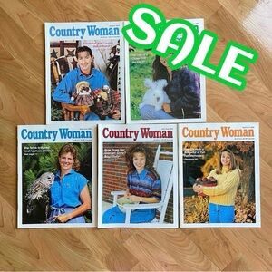 Vintage Country Woman 2000 Magazine Lot of 6 Full Year